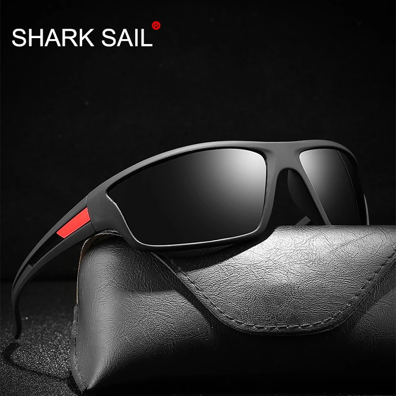 Поляризованные солнцезащитные очки SHARK SAIL для мужчин и женщин брендовые