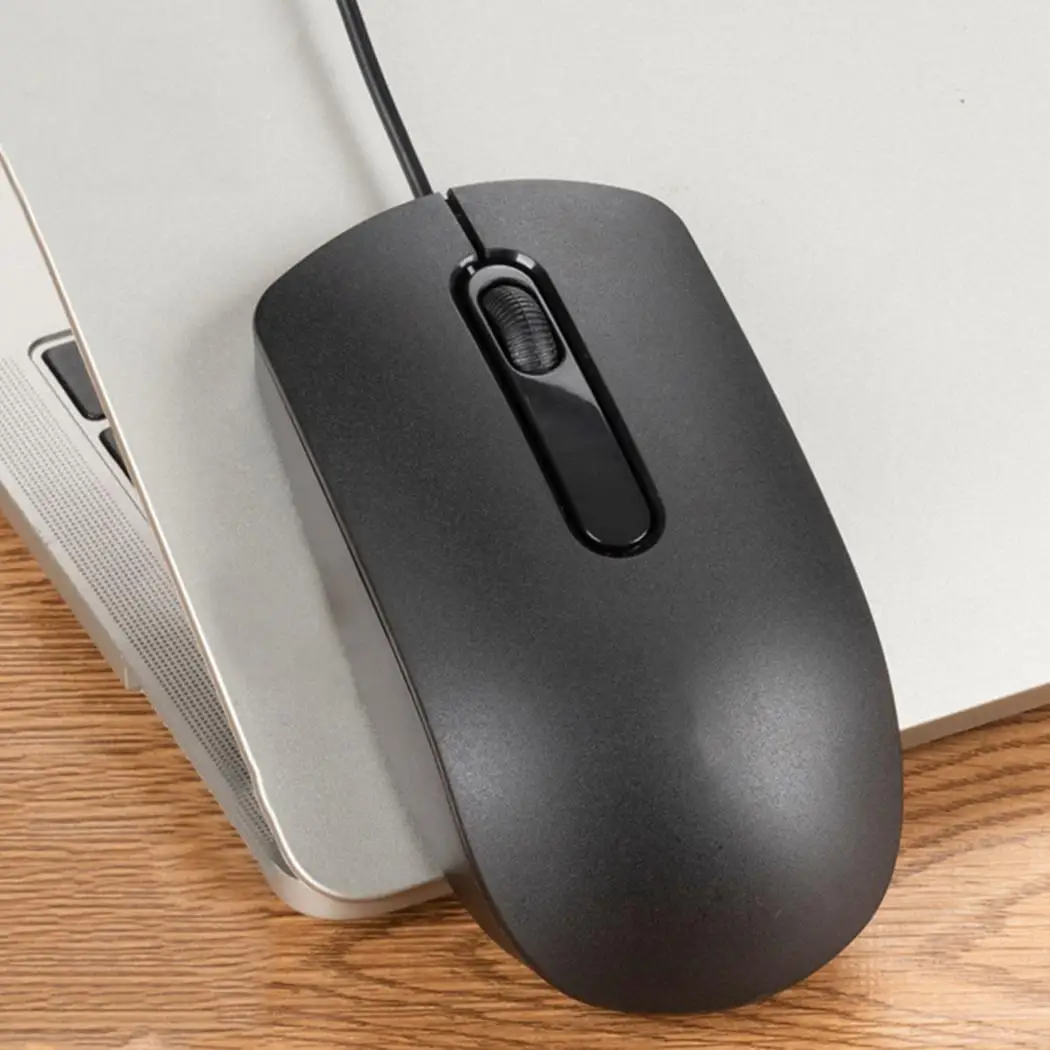 Игровая офисная USB легкая для ПК 3 Проводная черная/белая/Розовая 1200 120 см 60 г мышь |