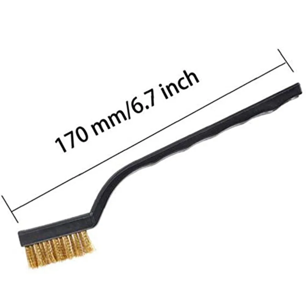

Brass Wire Brushes Brushes Metal Nylon Parts Replaces Rust Paint Small