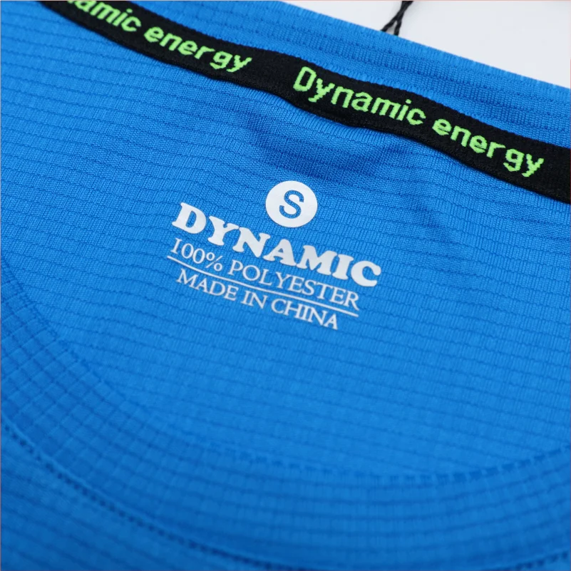 Мужская быстросохнущая футболка YOUTEE Спортивная с круглым вырезом на заказ лето