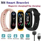 Смарт-браслет M6, спортивный, Bluetooth, шагомер, фитнес-трекер, пульсометр, кровяное давление, умные часы для Huawei, Xiaomi, IPhone