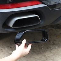 for bmw x5 f15 g05 x6 f16 x7 g07 2014 2021 40d 50i m sports stainless car black car exhaust pipe cover stickers car accessories