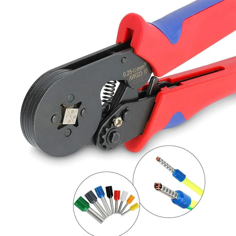 

Crimping Pliers Electrical Ferrule Clamp Crimper Pliers Promotion Combination With Terminal Set   Hand Tools