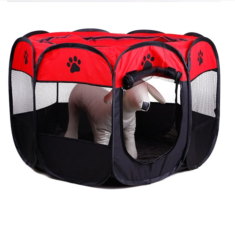 Складная палатка для собак портативная воздухопроницаемая на окно с