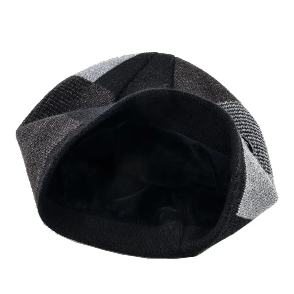 юность шапка зимняя модная плотная вязаная бини мужская балаклава горнолыжная