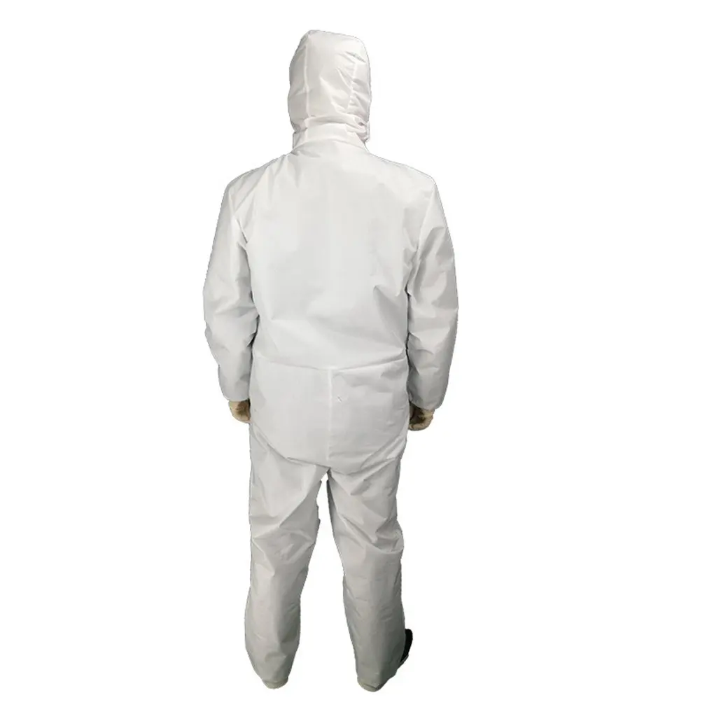 

Disposable Non-woven Gown Breathable Apron Elastic Dust Proof Overalls fabric made Non woven 1pcs