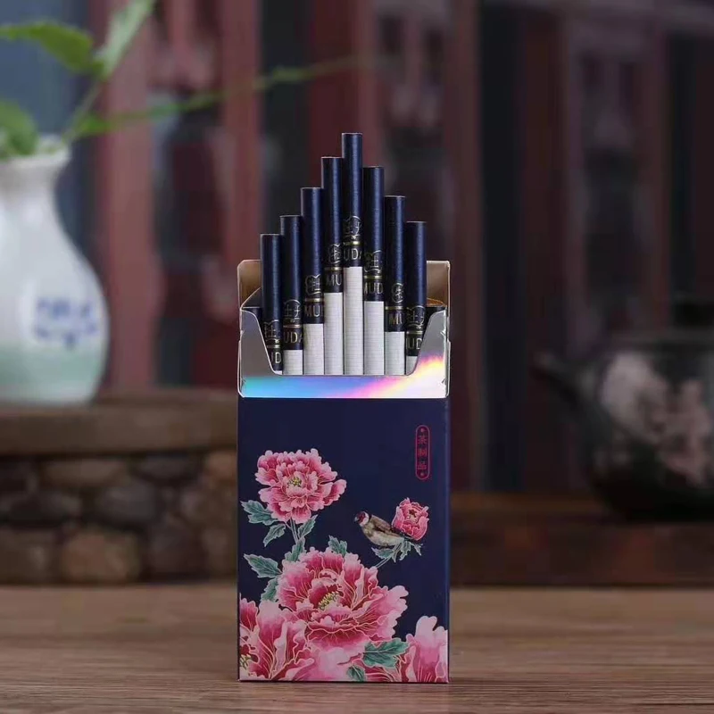 Лидер продаж пион чай сигарета тонкий здоровые сигареты для мужчин и женщин без