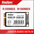 Жесткий диск KingSpec, mSATA SSD твердотельный диск SATA III, 64 ГБ 120 ГБ 128 ГБ 240 ГБ 256 ГБ 500 ГБ 512 ГБ 1 ТБ, винчестер для ноутбука, нетбука