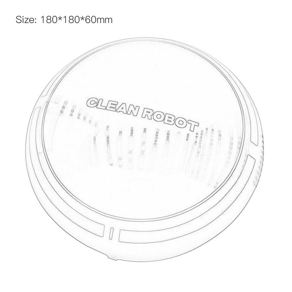 

Cleaning Robot Smart Sweeping Vacuum Cleaner Robot 1200mAh Built-in Battery Robot Vacuum Cleaner Automatic Rechargeable