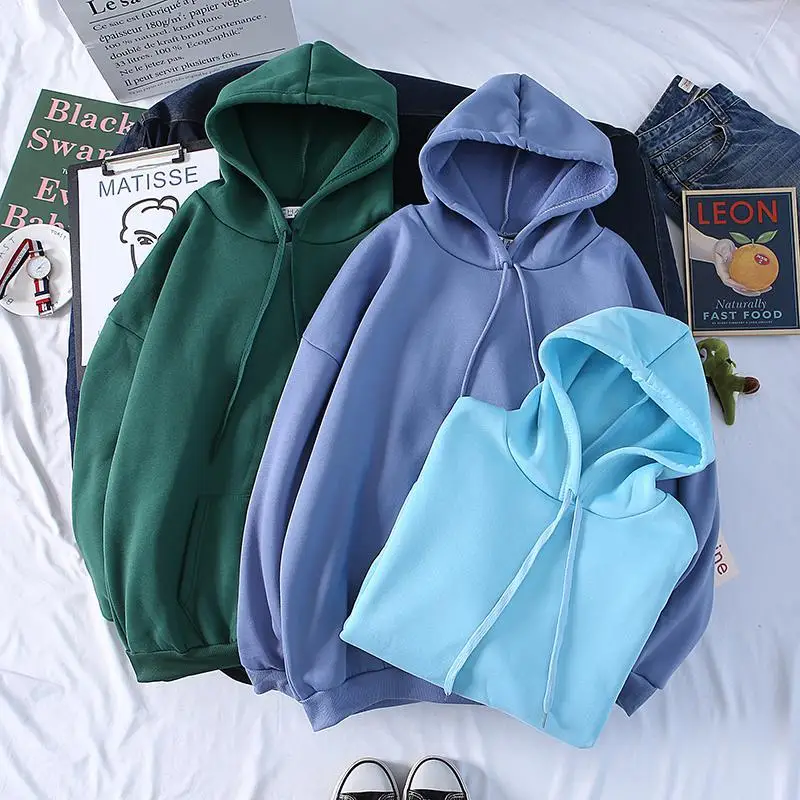 

10 Colors Fashion Brand Men's Hoodies 2021 Spring Male Casual Hoodies Sweatshirts Men's Solid Color Hoodies Sweatshirt Tops