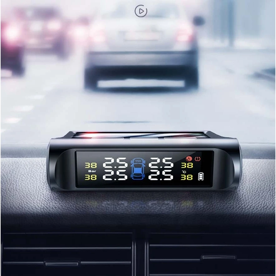 На солнечной энергии TPMS автомобильных шин давление сигнализации Монитор системы