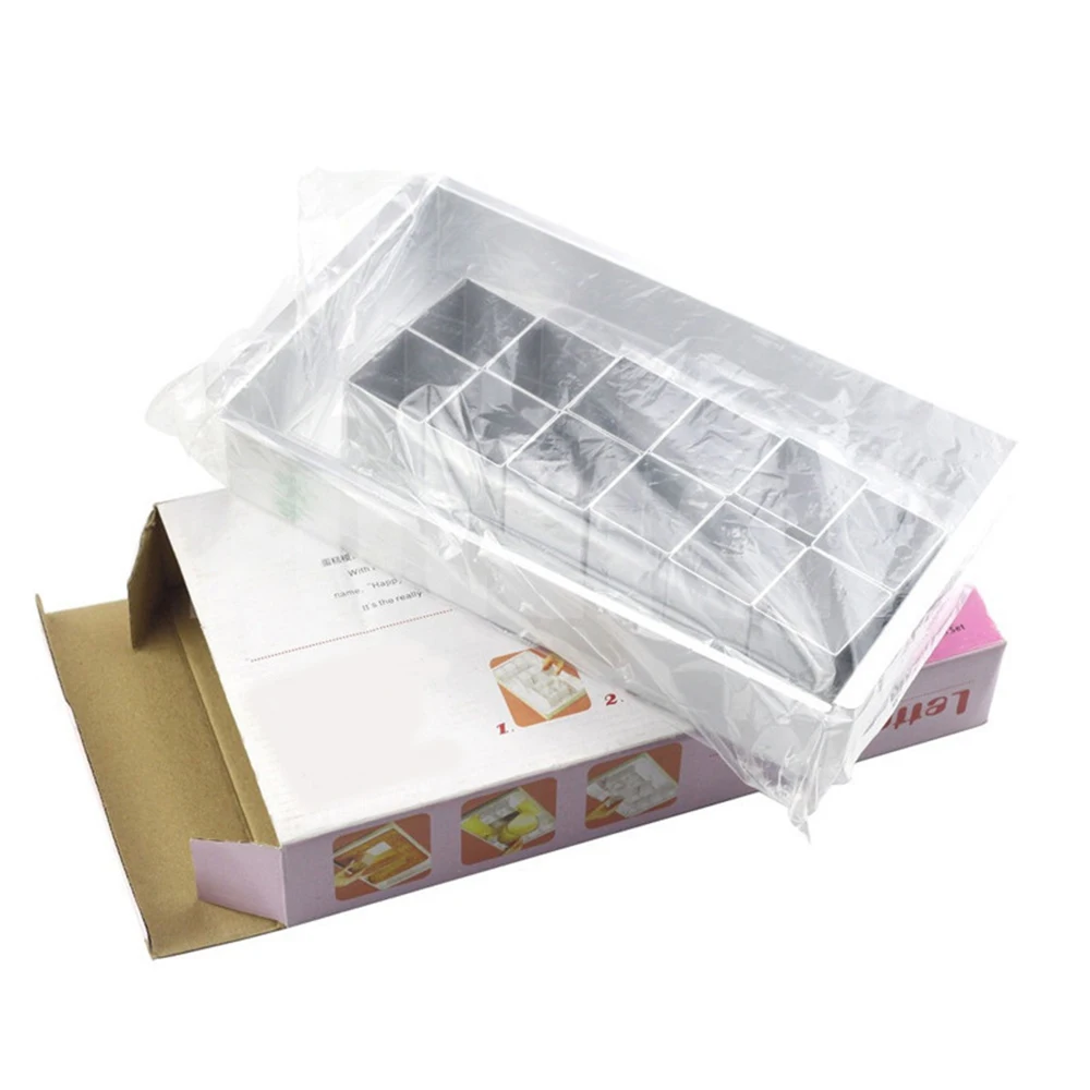 Бытовая форма для выпечки из алюминиевого сплава с цифровыми буквами