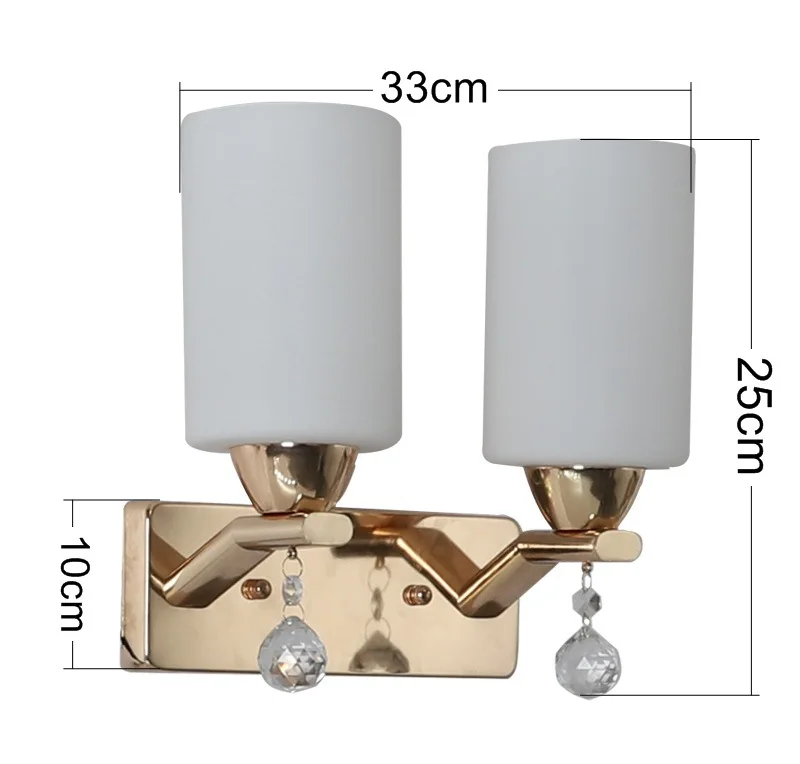 

Simple Modern Wall Light Nordic Gold Wall Lamp for Bedroom Living Room Corridor Home Decor Lighting Fixture