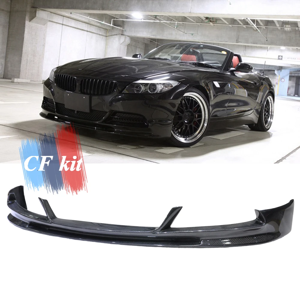 Настоящий бампер для губ из углеродного волокна BMW Z4 E89 OEM спойлер передний
