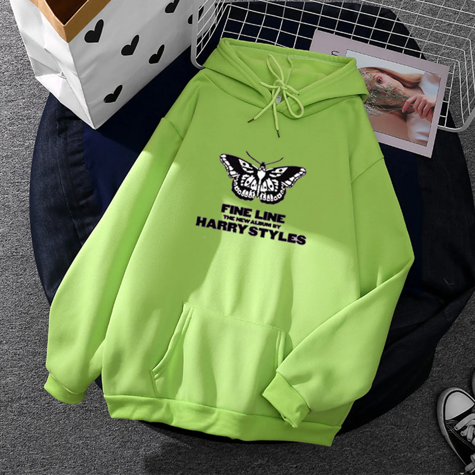 

2021 модная Женская толстовка с капюшоном с длинным рукавом Свободные женские толстовки с принтом пальто женские толстовки Moletom Feminino