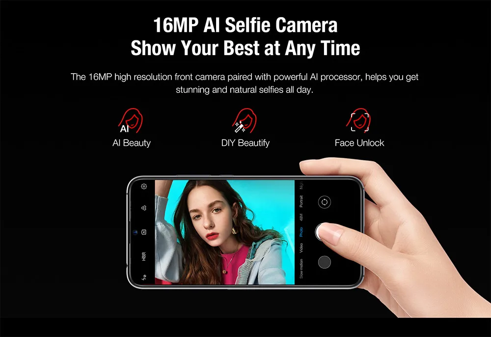 UMIDIGI X 6,35 AMOLED Встроенный экран отпечатков пальцев 48MP Тройная задняя камера 128 Гб телефон nfc Android 9,0 4G смартфон разблокированный сотовый телефон