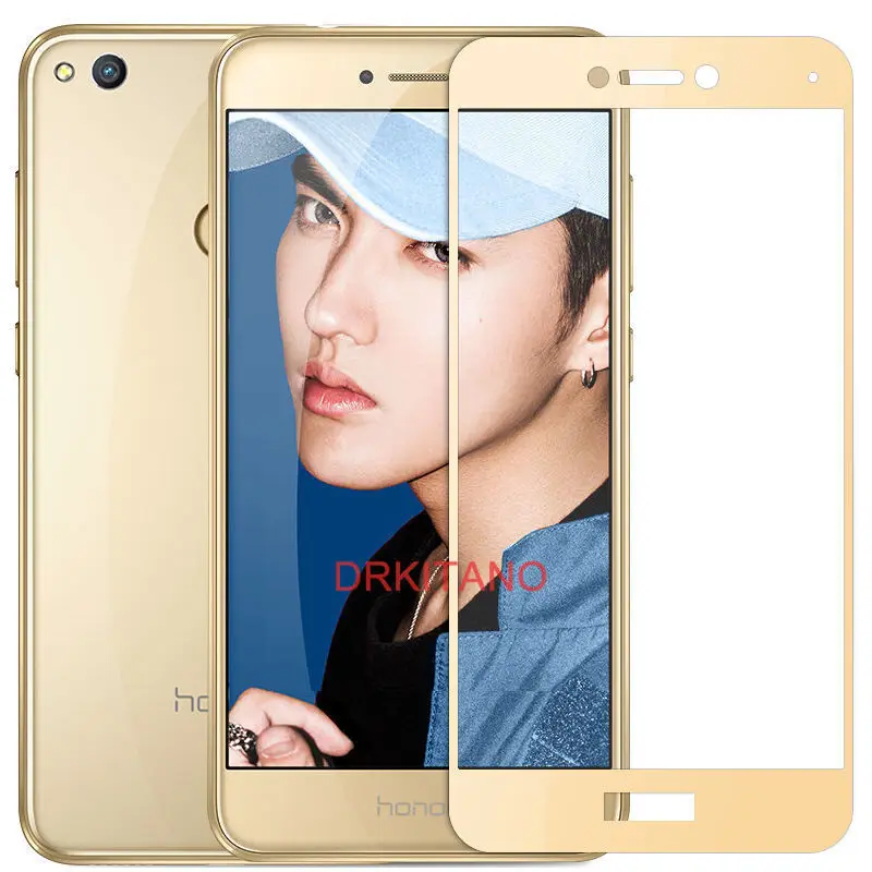 Для Huawei Honor 8 облегченное закаленное стекло P8 Lite Экран Защитная пленка для полного покрытия для Huawei P9 Lite защитный Стекло