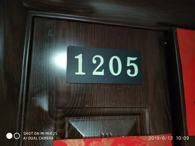 2 размера любую информацию акриловый Световой номер дома пользовательские
