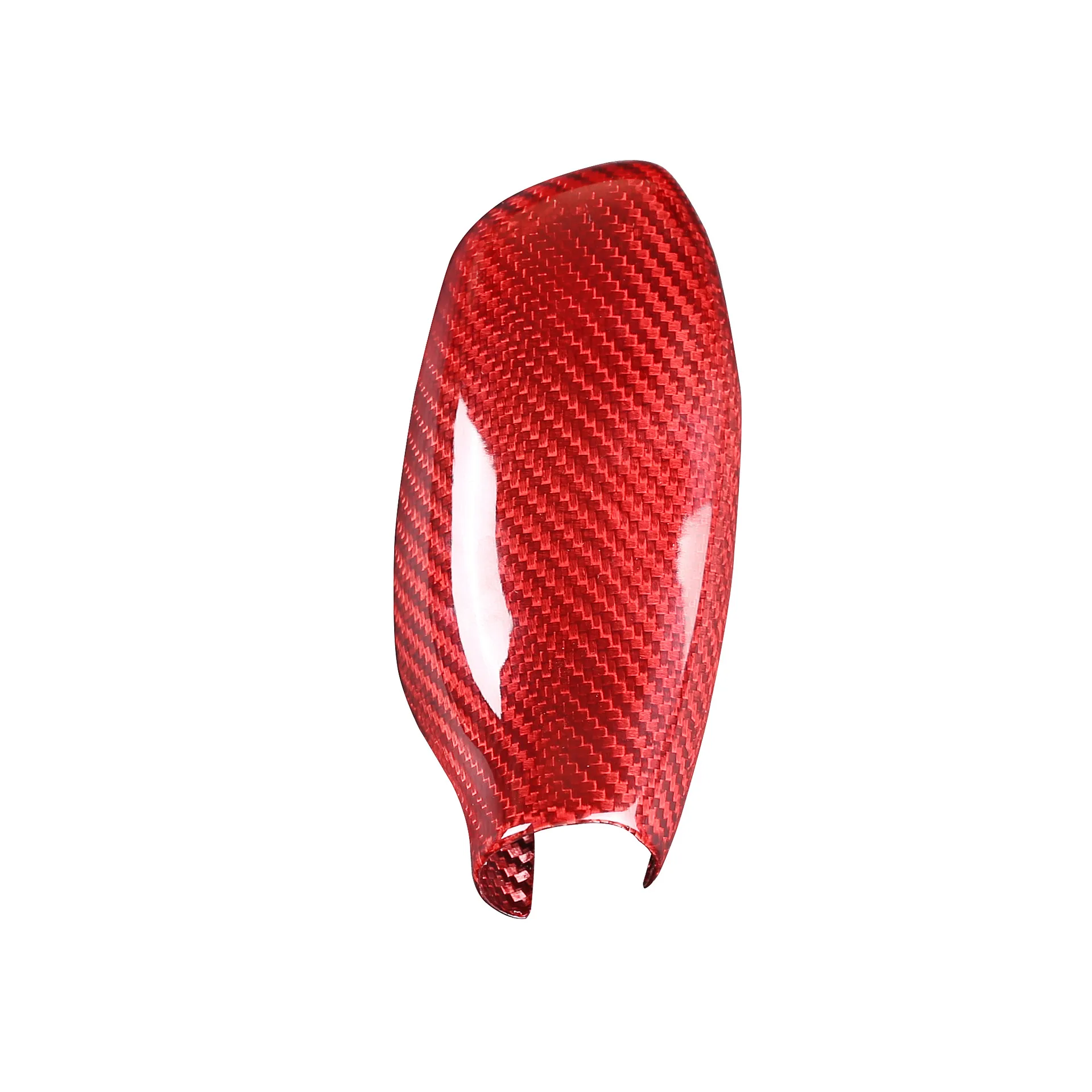 

Красная перчатка переключения передач из углеродного волокна для BMW 5 6 7 серии G11 G12 G30 2018 2019 X3 X4 G01 G02