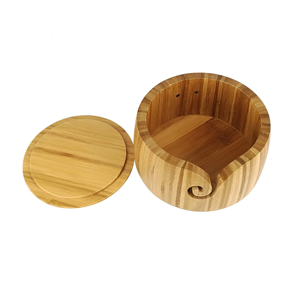 Деревянный органайзер для вязания крючком рукоделия дома Нескользящие