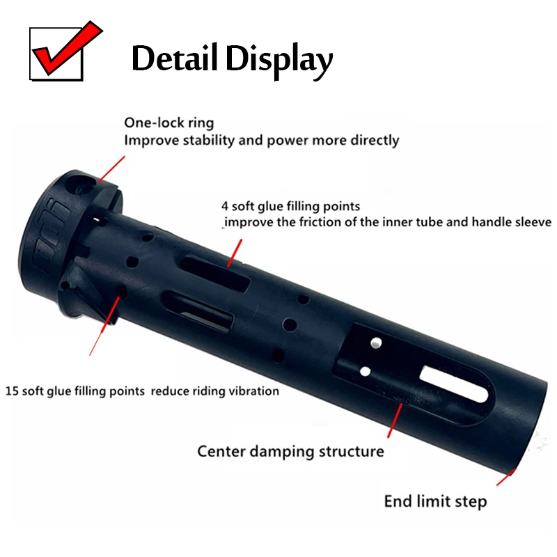 Руль велосипеда ODI MTB Bicycle Grip Lock 22.2мм Резиновые ручки Мягкие антискользящие рукоятки для конца руля, подходят для складных велосипедов BMX XC.