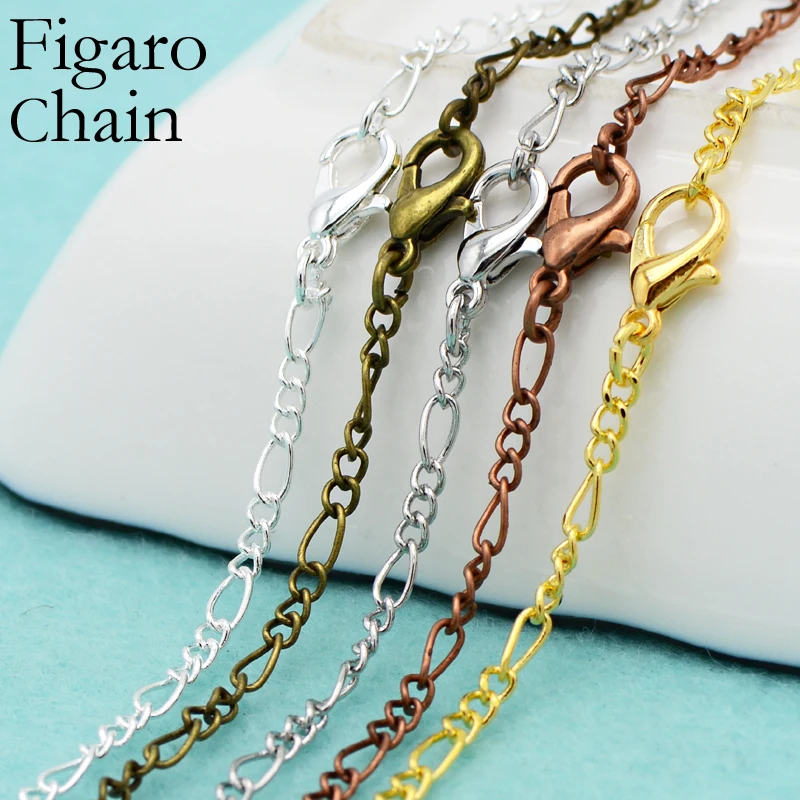 Цепочка плетения Фигаро модная цепочка NeoVogue