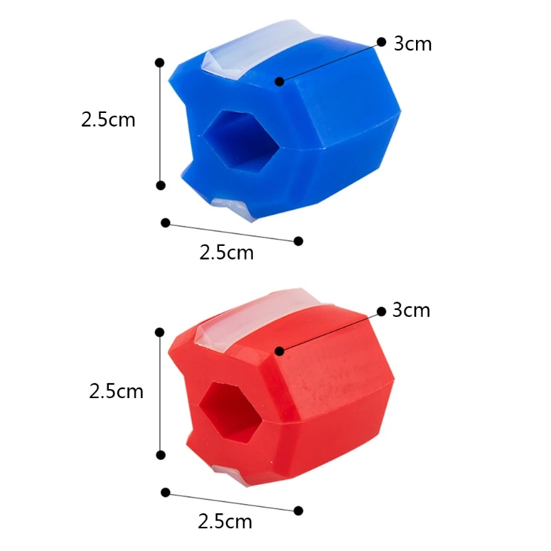 

Food-grade Silicone Jawline Exerciser Facial Toner Jaw line Exercise Fitness Ball Neck Face Toning Muscle Training Equipment