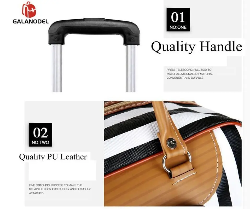 Брендовый 22 дюймовый Дорожный Чехол для багажа чехол ноутбука сумки на колесиках