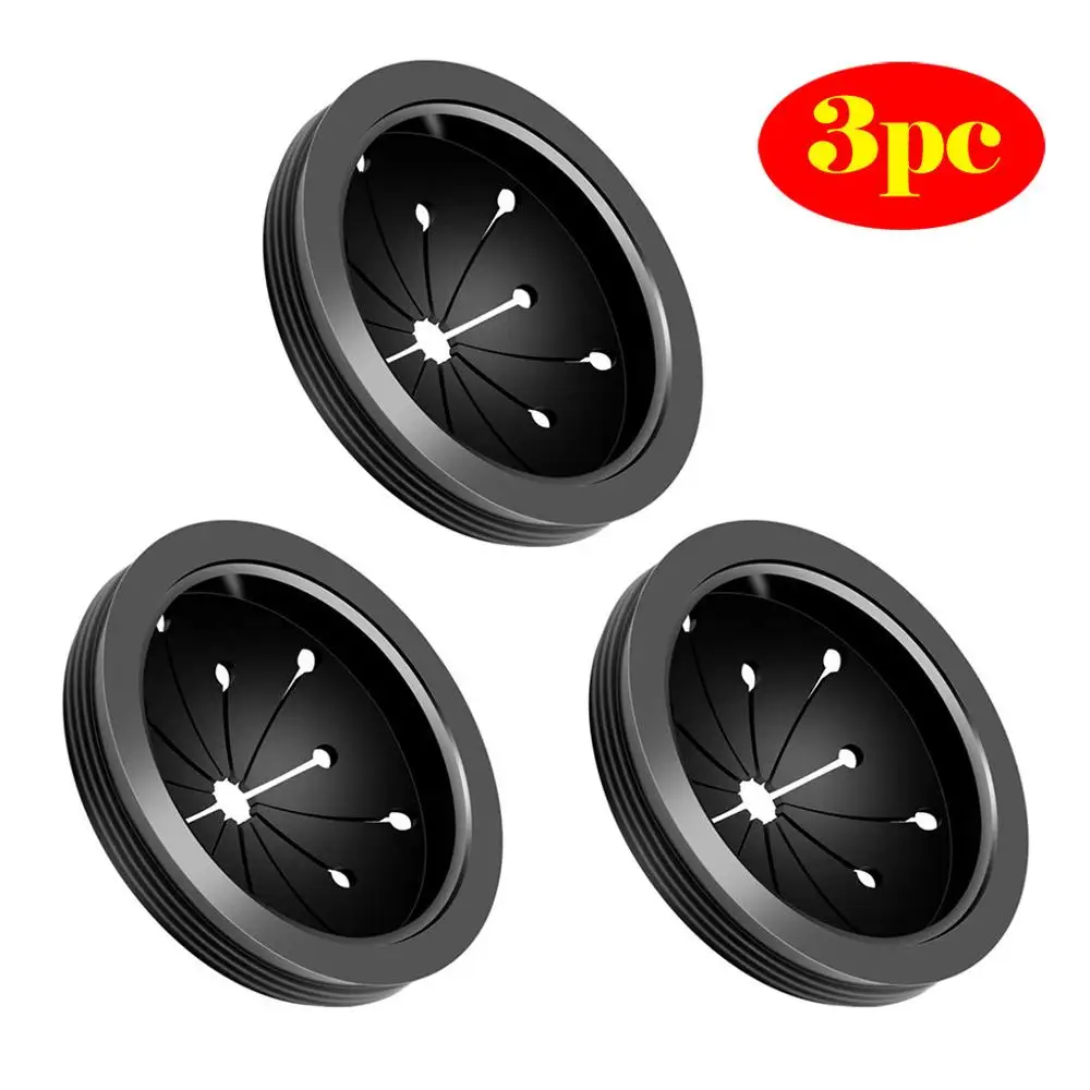 

3pcs Garbage Disposal Splash Stopper Sink Filter Baffle Silicone Kitchen Drain Stopper Kitchen Sink Replacement Accessories FDH
