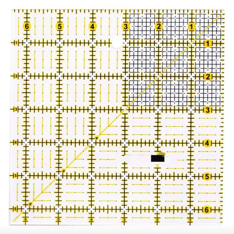 Многофункциональная акриловая Лоскутная линейка для рисования шитья