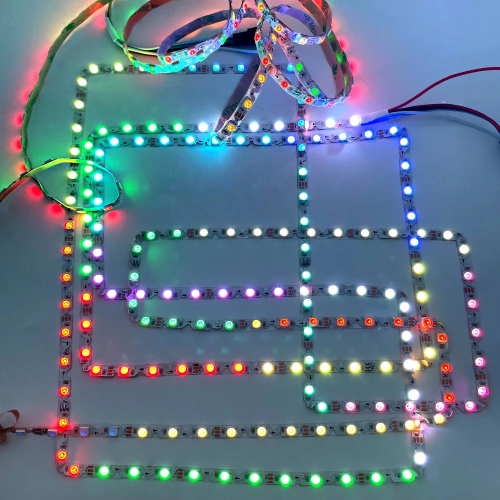

Светодиодная лента WRMIHU WS2812B/SK6812 RGB 60/144 LED/м 5В