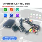 Универсальный беспроводной модуль CarPlay с Android Авто Mirror Link CVBS выход RGBs к видеоинтерфейсу для Audi BMW Mercedes Lexus