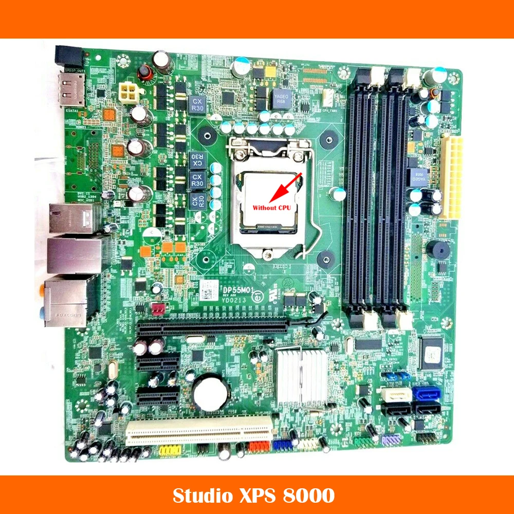 

Desktop Mainboard For DELL Studio XPS 8000 DP55M01 X231R 0X231R 1156 Motherboard Fully Tested