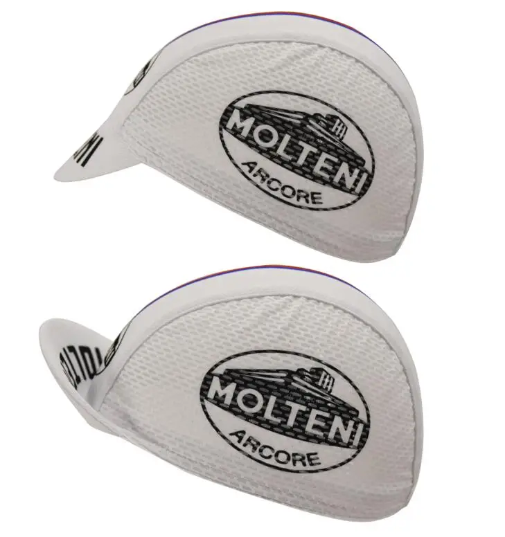 Molteni велосипедные шапочки для мужчин и женщин, черная велосипедная Кепка/велосипедные Шляпы, белый выбор из 2 стилей - Цвет: like photo