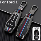 Защитный чехол для ключа из цинкового сплава для Ford Fusion Mondeo Mustang F-150 Explorer Edge 2015-2019, модифицированные детали для автомобильных ключей