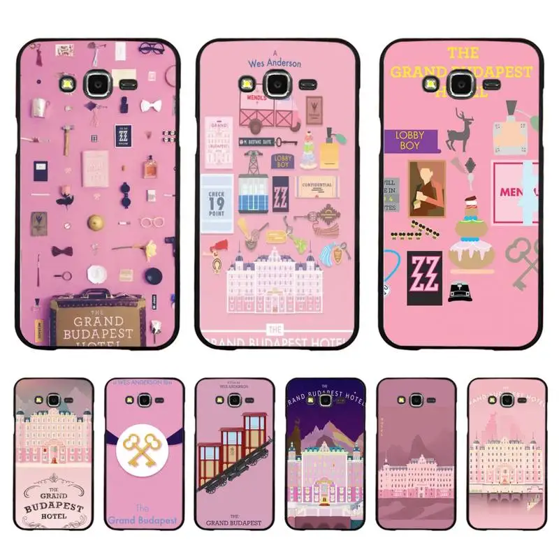 

Wes Grand Budapest Hotel Phone Case For Samsung Galaxy J 4plus J6 J5 J72016 J7prime cover for J7Core J6plus Back Coque