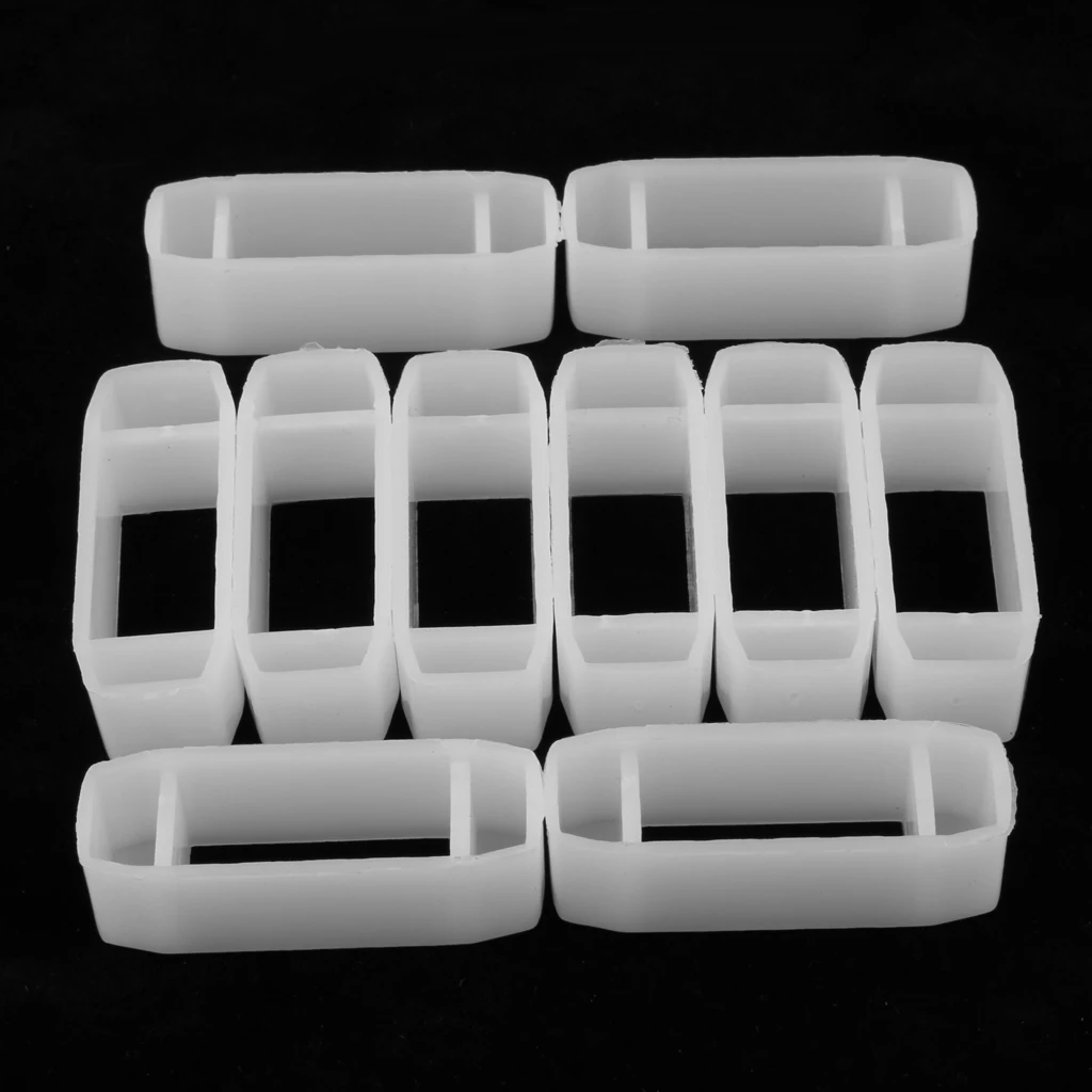 10pcs Plastic Hive Frame Spacing Tool Clamp Spacer Knot | Дом и сад