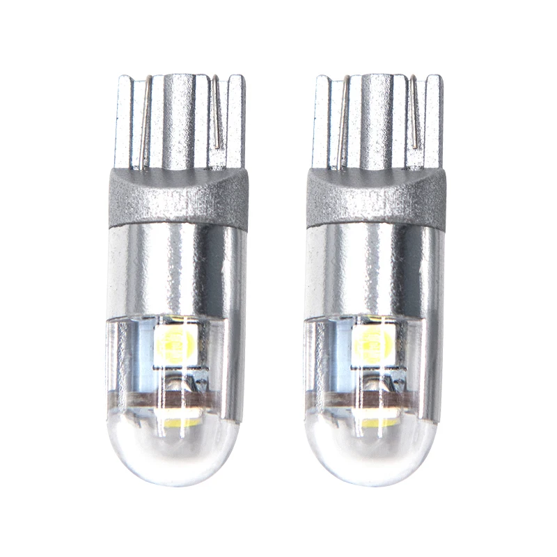 4 шт. T10 W5W Автомобильный светодиодный светильник белый 194 168 192 3smd 3030 Поворотная
