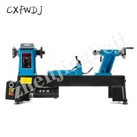 small woodworking lathe diy family digital display 550w stepless speed lathe wood rotary lathe 220v50hz speed woodworking lathe