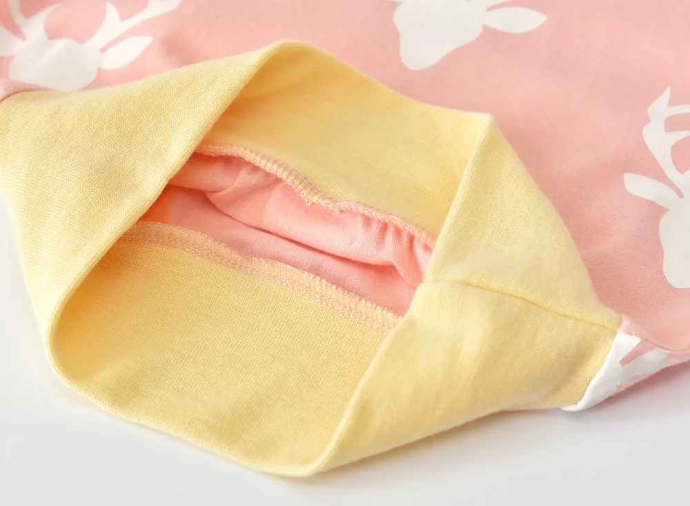 Комплект одежды для новорожденных девочек Модный пуловер с капюшоном и принтом