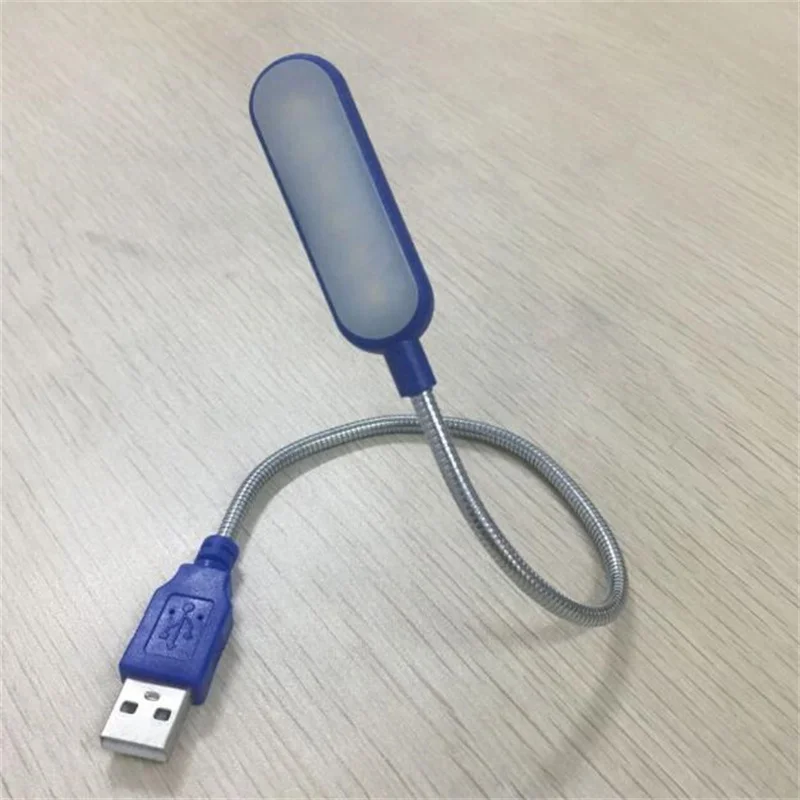 USB lights Novelty Eye Protection Flexible Notebook Computer Student Reading Lamp Book Portable LED lamp Night Light | Лампы и