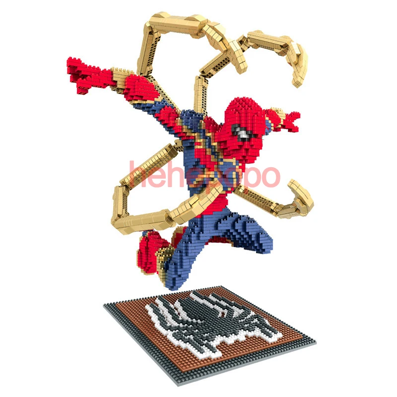 

8831-8 4100pcs Infinity Gauntlet Universe Big Size Building Block Super Hero Model Cartoon Figures Blocks for Children Gifts