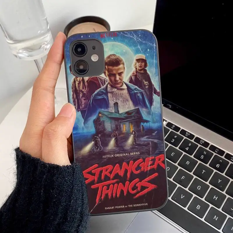 

Stranger Things Phone Case for iPhone 8 7 6S Plus X 5S SE 2020 XR 11 12 mini pro XS MAX