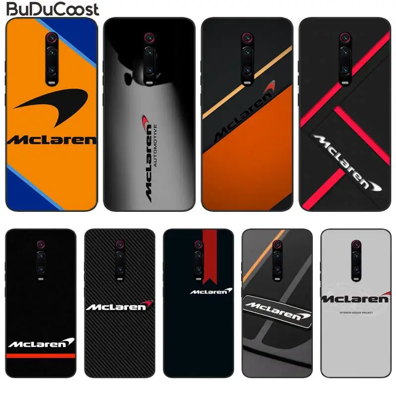 

racing Mclaren Logo Phone Case For Xiaomi Redmi Note 7 5 6 8 Pro 9S Mi8 Mi10 A2 Lite 6X Mi9 SE 9t Pro 8 8A Cover