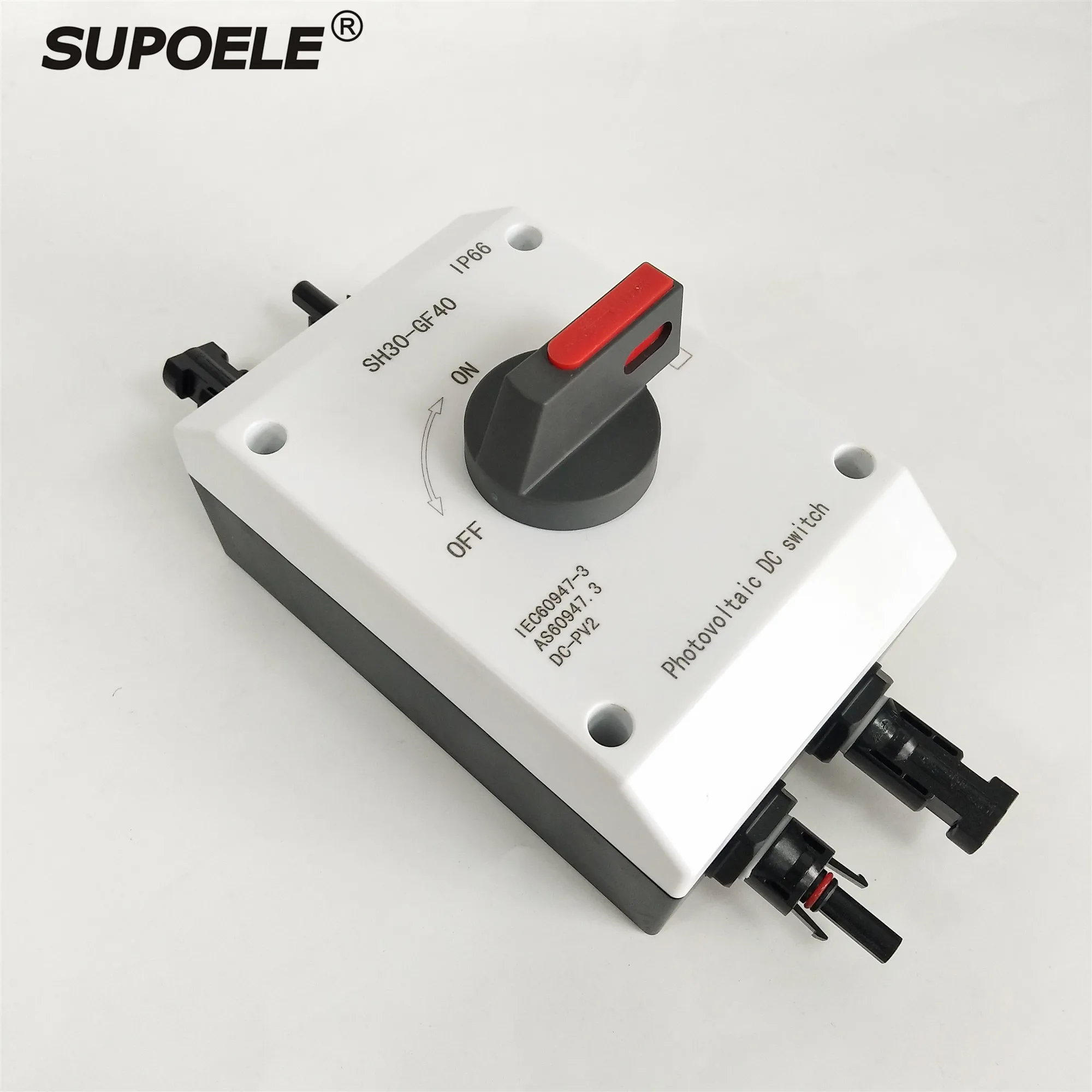 Водонепроницаемый IP66 высокопроизводительный Солнечный пост. Ток 1500 В 40 А PV