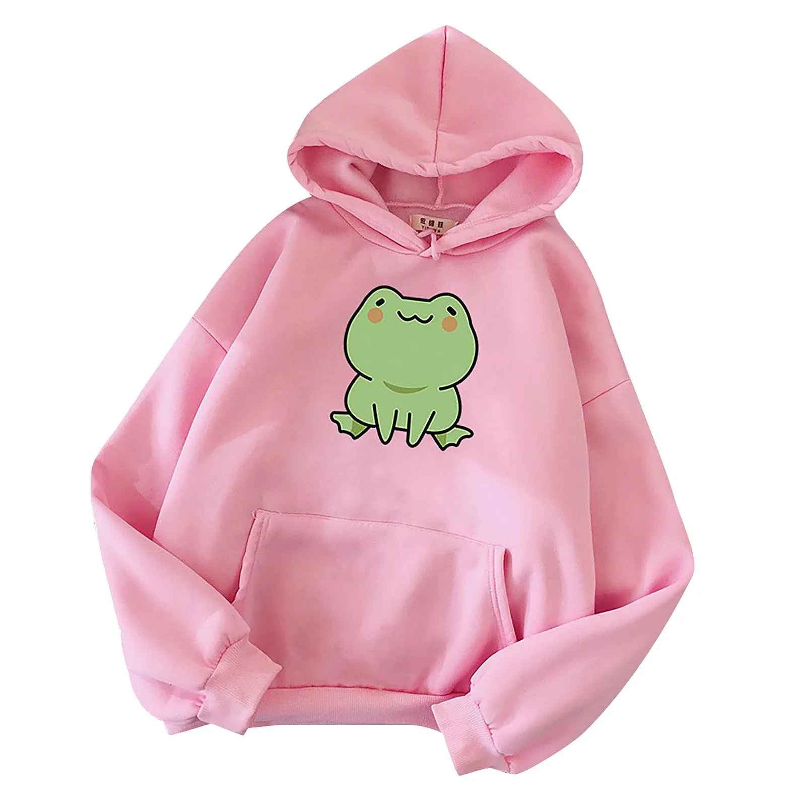 Women Korean Style Hoodies Sweatshirt Long Sleeve Cute Animal Printed Hoodieloosen Blouse Tops Large Coats Sweatshirts #srn