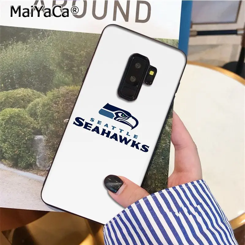MaiYaCa Seattle Seahawks ТПУ Мягкий силиконовый чехол для телефона чехол для samsung S9 S9 плюс S5 S6 S6edge S6plus S7 S7edge S8 S8plus - Цвет: A13
