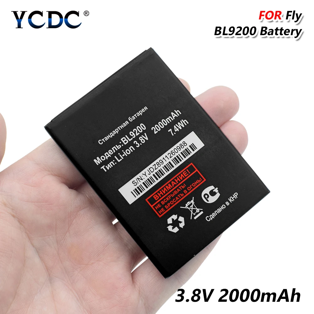 Аккумулятор для телефона 2200 мАч BL9200 BL 9200 FLY FS504 Cirrus 2 FS514 8 сменная аккумуляторная