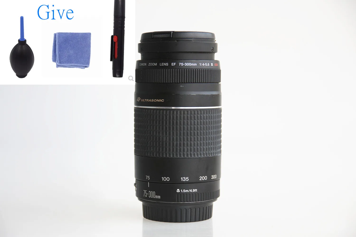 Специальная цена! Зум объектив для фотоаппаратов Canon EF 75 300 мм f/4 5 6 III USM|Запчасти