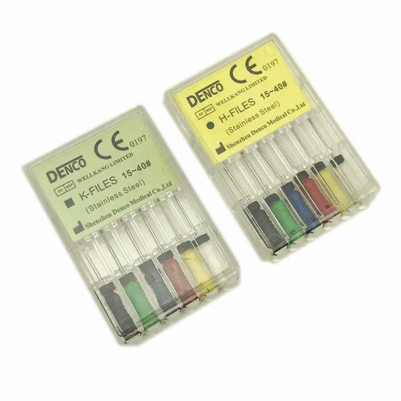 31 мм стоматологические K/H файлы эндофайлов корневого канала ручные K из